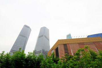 CBD Scenery of Shanghai Lujiazui, Shanghai, China