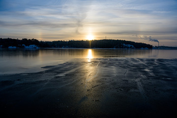 ice and sea