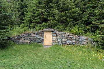 Old root cellar, Newfoundland