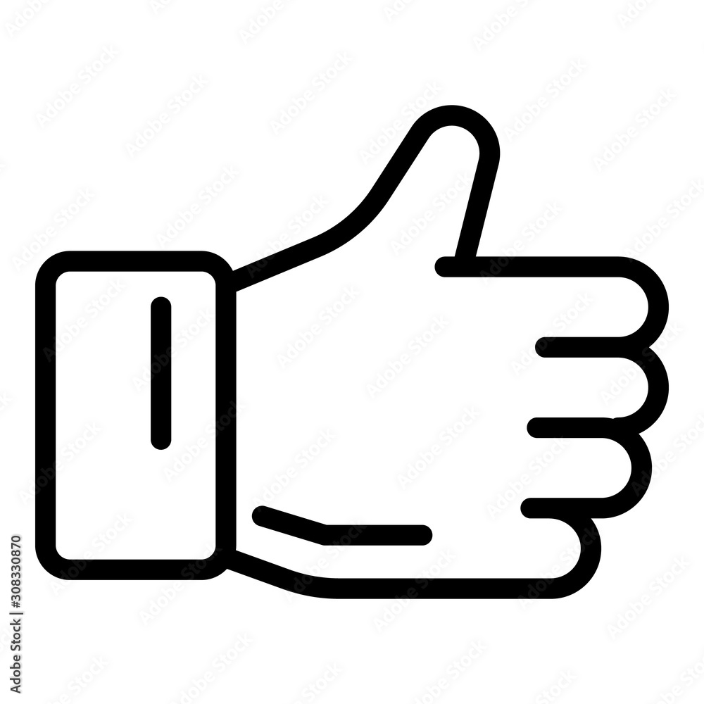 Aufkleber like icon. outline like vector icon for web design isolated on white background