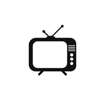 Television icon Vector. Tv Sign. Isolated Vector illustration.