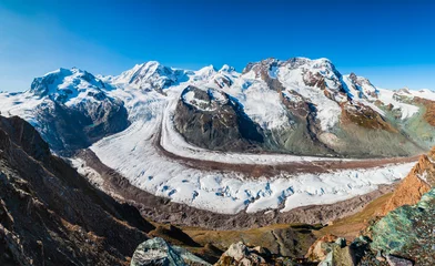 Fototapeten Matterhorn, Monte Rosa, Gornergletscher © saiko3p