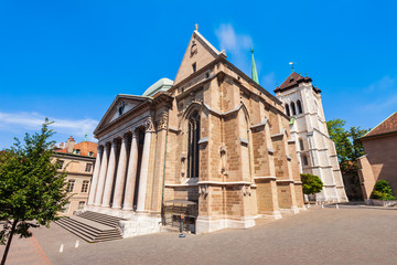 Saint Pierre Cathedral in Geneva