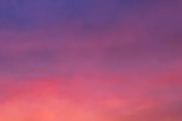 Deurstickers pink and blue sunset gradients background  © Joshua Sukoff