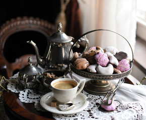 traditional English tea, high tea