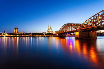 Fototapeta na wymiar The Cologne Cathedral in Germany
