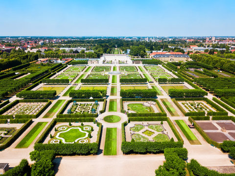 Herrenhausen Gardens In Hannover, Germany