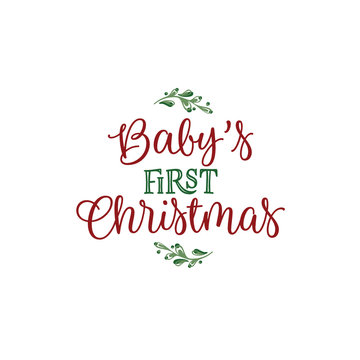 32 Best Baby S First Christmas Images Stock Photos Vectors Adobe Stock