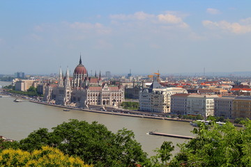 Fototapeta na wymiar View of Budapest