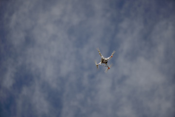 uav drone copter flying