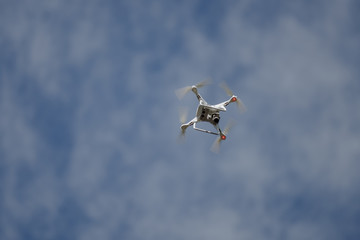 uav drone copter flying