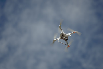 uav drone copter flying