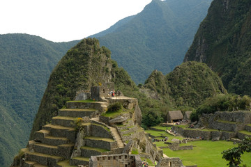 Ancient plateaus Huayna Picchu