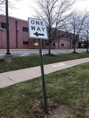 road sign