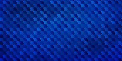 Abstract background of polygons fitted to each other, in blue colors