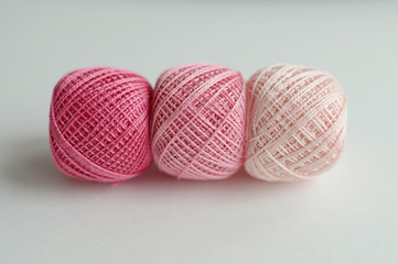 pink cotton thread