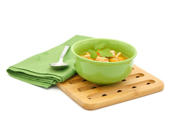 Bowl Chicken Noodle Soup