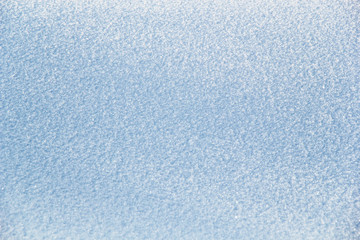 Snow and Snowflakes Close Up Winter Background