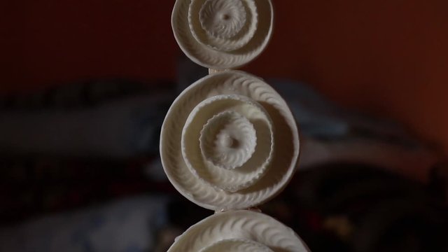 preparing the offerings for a rituals in monastery in ladakh