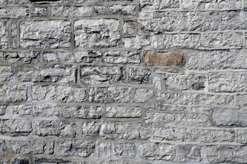 Old castle stone wall texture background.