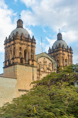 Fototapeta na wymiar Catedral de Santo Domingo, Oaxaca, México 