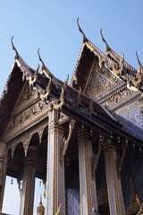 Tops a Thai classical church