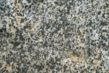 Granite rock natural textured black white background.