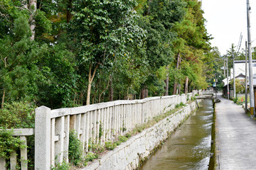 滋賀県多賀町の風景