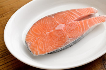 サーモンの切り身
