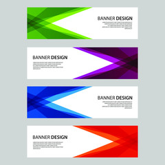 Fototapeta premium Vector Abstract design banner web template