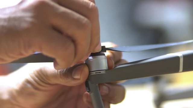 Installing Drone Propellers