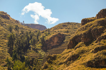 Plateaus above Pisac Peru
