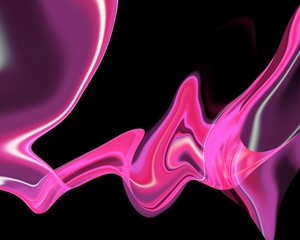 Abstract movement of pink shape line futuristic and technology wavy background