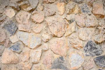 Dirty stone texture in the garden.