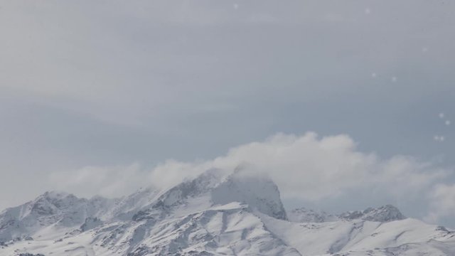 time lapse of glacier of ladakh 