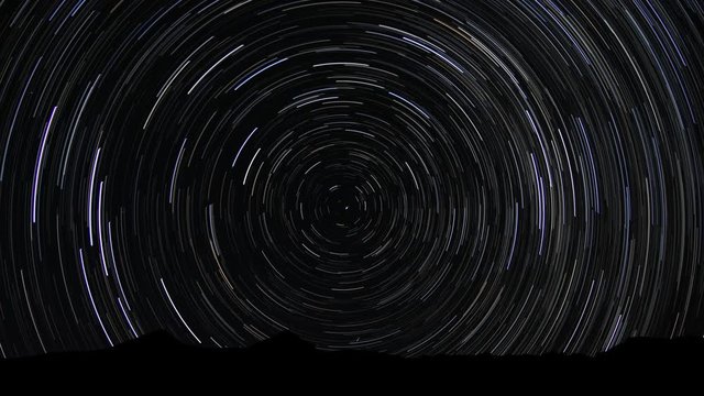 4k beautiful startrails in ladakh