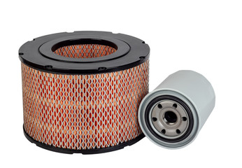 Air and oil car filter
