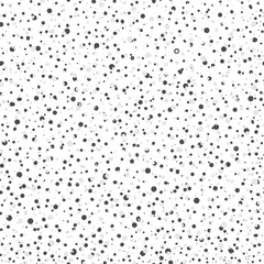 Vector seamless pattern. Snow, dots, specks. Abstract background.