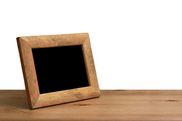 photo frame on table