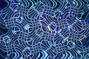 Naklejka premium An abstract psychedelic background image.