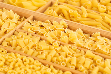Various kind of pasta