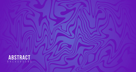 Fototapeta premium Abstract blue purple liquify background design