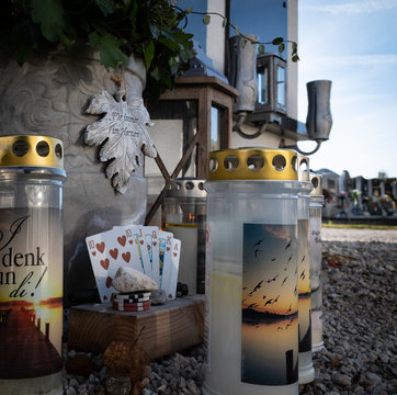 Grabbeigaben Spielkarten