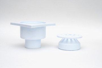 Shower drain drain with dry shutter, vertical bottle siphon for domestic sewage plumbing