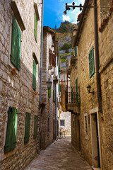 Fototapeta na wymiar Kotor Old Town - Montenegro
