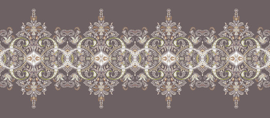 Decorative elegant luxury design.Paisley pattern.