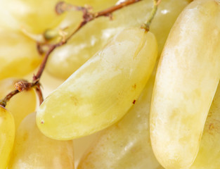 Ladies finger grapes as a background
