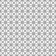 Seamless vector pattern. Geometric background texture. Black and white color. Simple modern style in flat design.