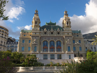 Fototapeta premium Luxury old architecture buildings in Monaco