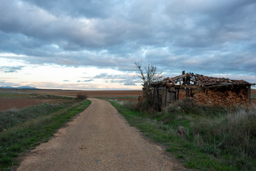 The abandoned town of Escobosa de Calatanazor